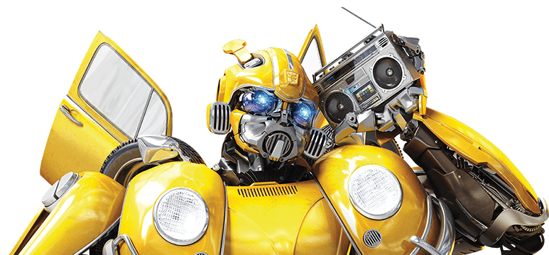 Bumblebee Png Photo (white, silver, gray)