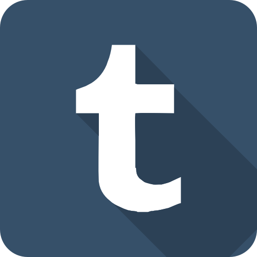 Tumblr Icon  Free Png Icon Download (white, navy, indigo, black, teal)