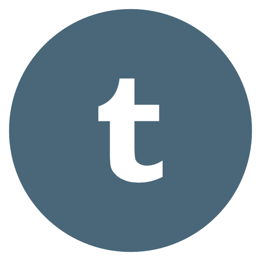 Tumblr Icon  Free Transparent Png Icon Download (gray, black, white)