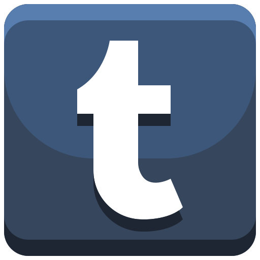 Tumblr Logo Icon Free Transparent Png Icon Download (white, indigo, black, gray, teal)