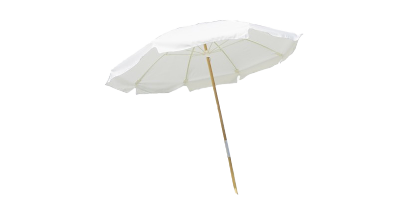 Summer Beach Umbrella Png Photos (silver, white)