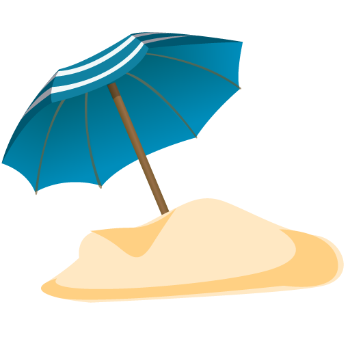 Summer Png Picture (beige, black, teal, pink)