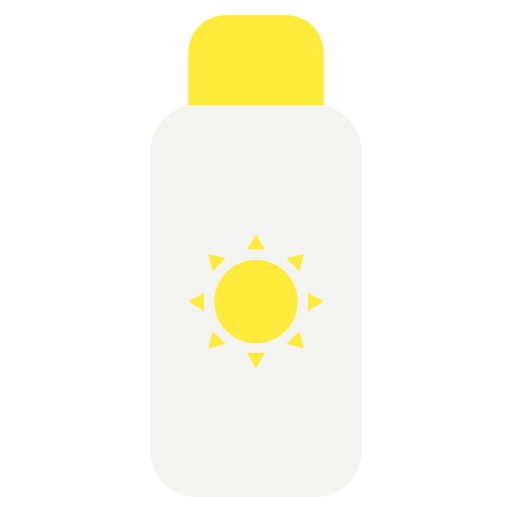 Summer Sun Screen Sunscreen Sunblock Block Bathing Icon Free Png Icon Download (silver, white, yellow, black, lavender)