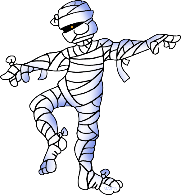 Mummy Png File (white, gray, black)