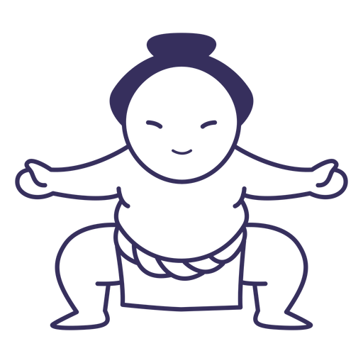 Sumo Png Hd Image (indigo, black)