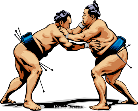 Sumo Png Image (chocolate, gray, black, salmon, pink)