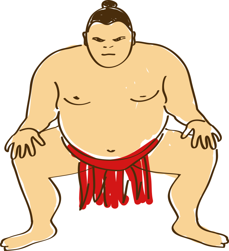 Sumo Png Picture (black, maroon, pink)