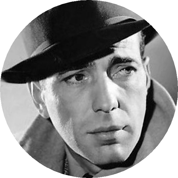 Humphrey Bogart Png Hd (black)