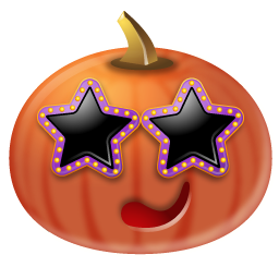 Pumpkin Stars Free Png Icon Download (chocolate, black, white)