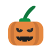 Pumpkin Halloween Vegetable Icon Free Nobackground Png Icon Download (teal, chocolate, black, green)