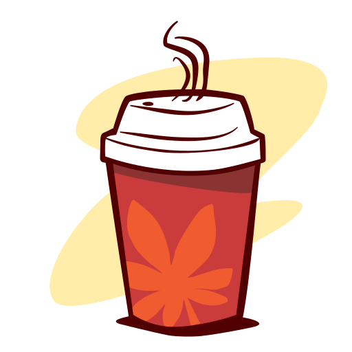 Pumpkin Spice Latte Icon Free Transparent Png Icon Download (white, beige, maroon, black, chocolate)