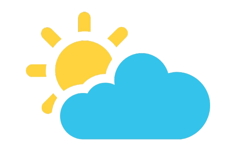 Sun And Cloud Png Hd (greenish blue, gold, lavender, white)