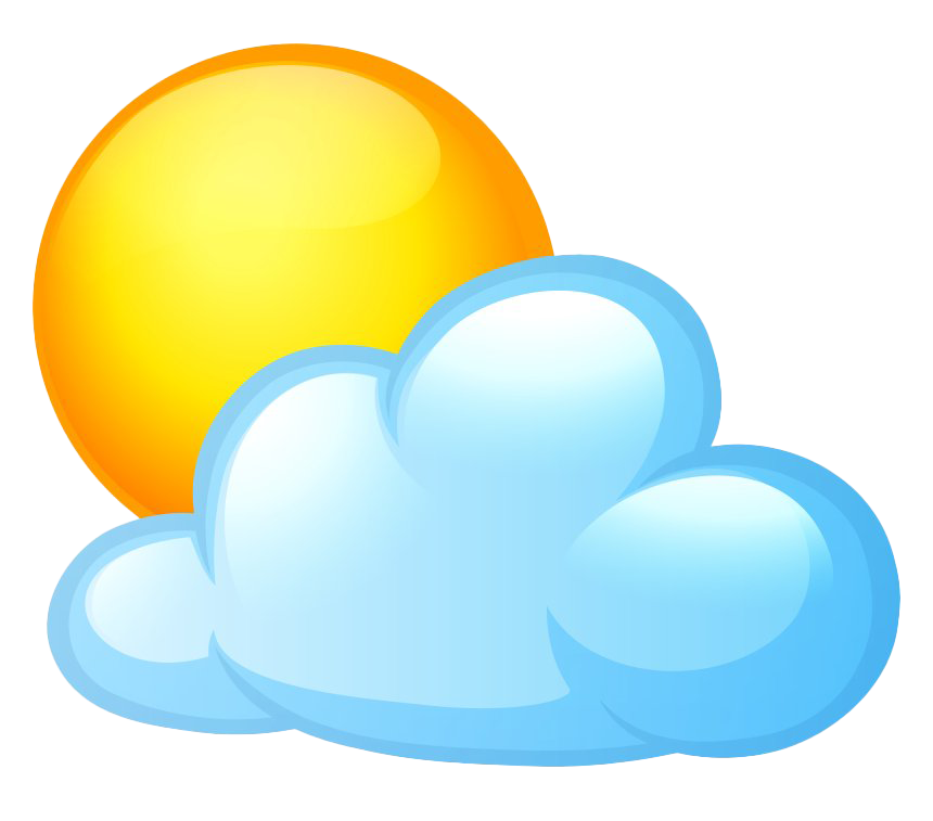 Sun And Cloud Png Pic (lavender, mint, white)