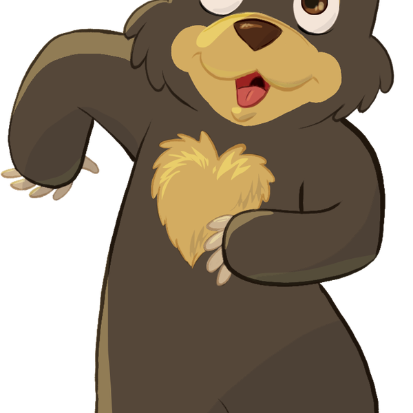 Sun Bear Png Hd Isolated (olive, black, gray, salmon)