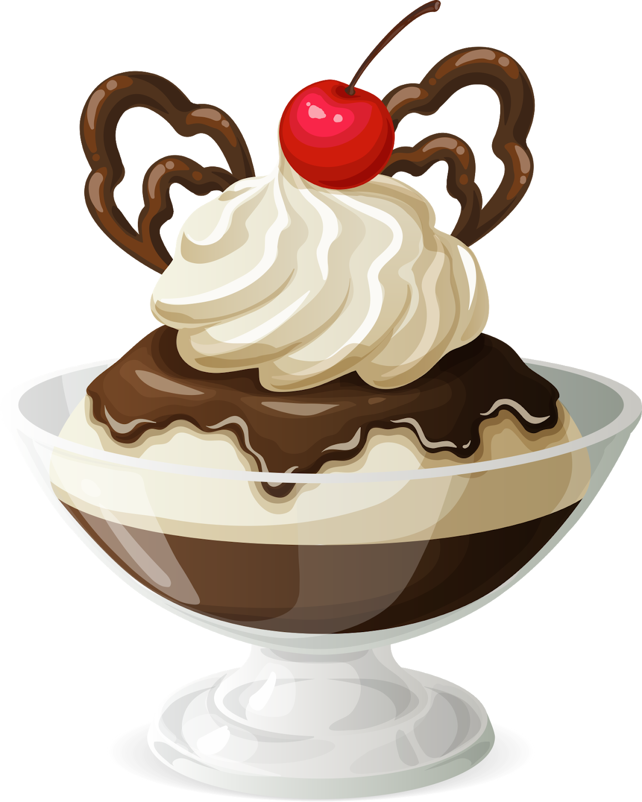 Sundae Brownie Png Pic (beige, black, gray, white)