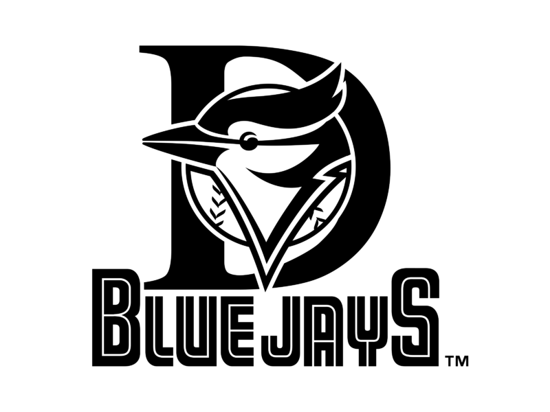 Dunedin Blue Jays Png File (gray, indigo, white, black, silver)