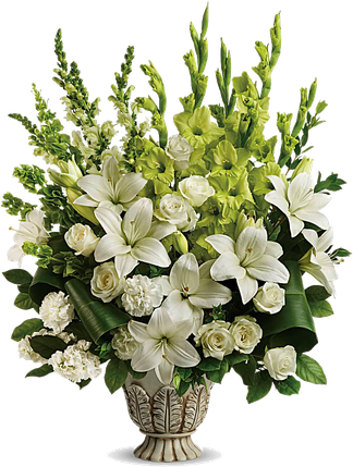 Funeral Flowers Bunch Png Photos (black)