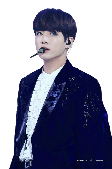 Jungkook Png Transparent Picture (black)