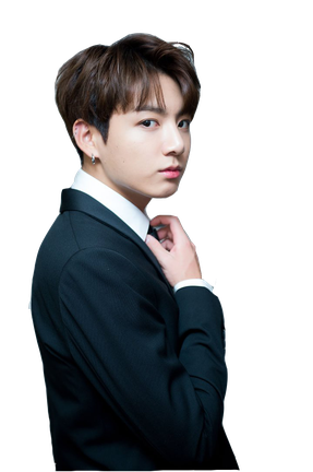 Jungkook Png Transparent (black)