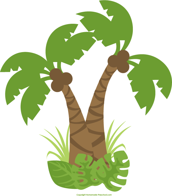 Jungle Tree Png Image (white, olive, gray)