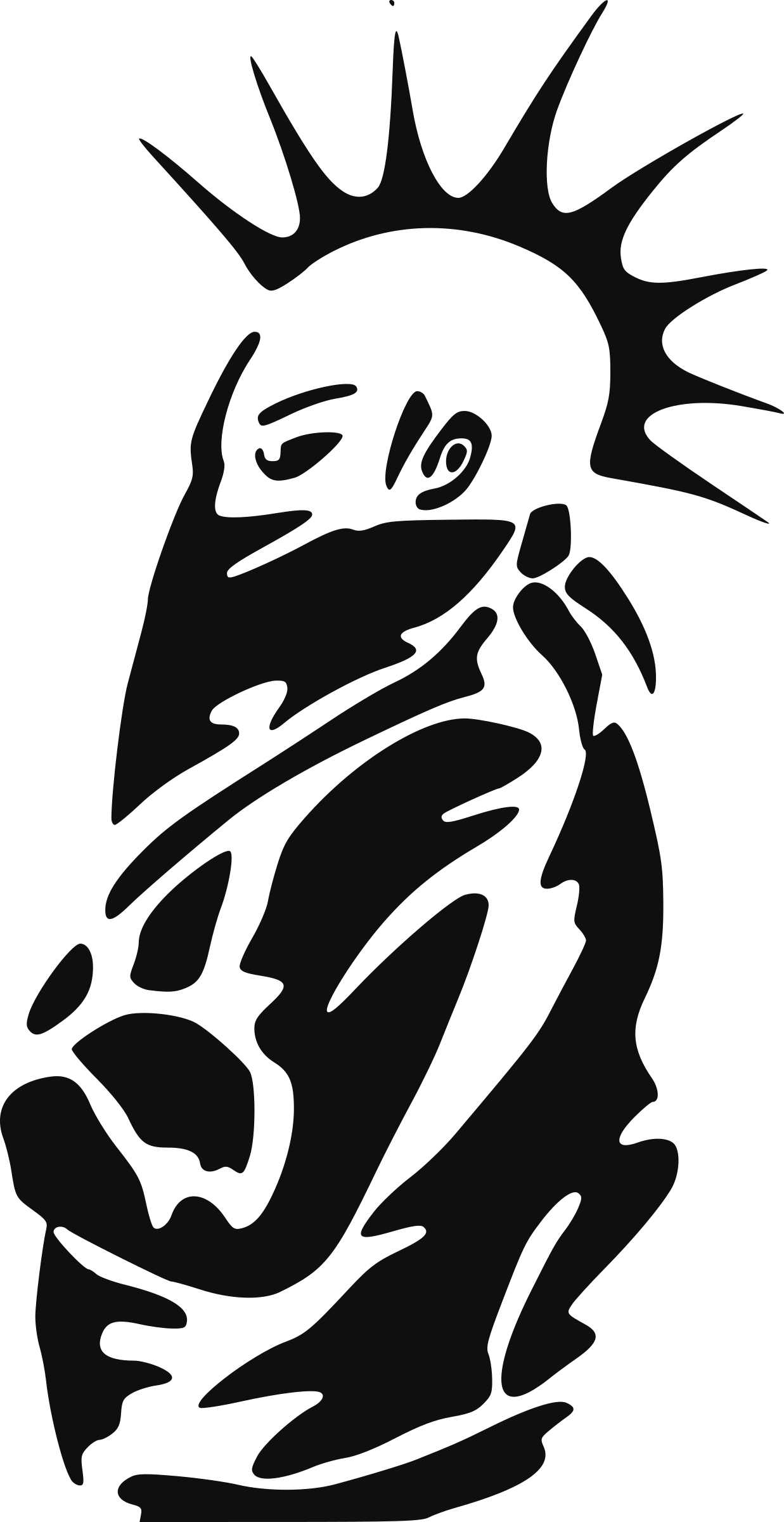 Punk Rock Png Image (black)