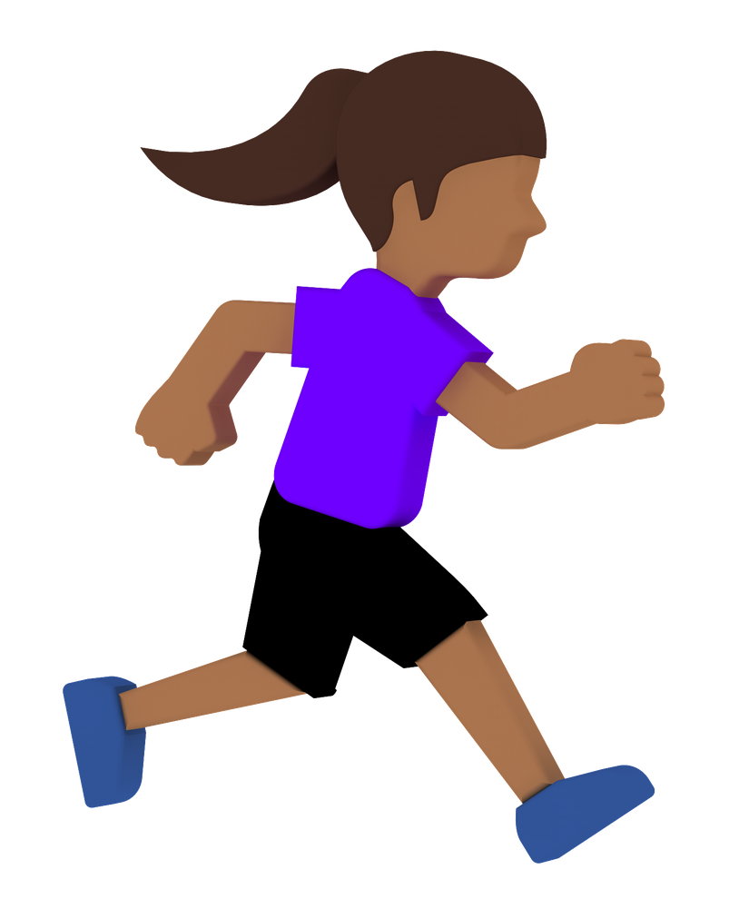 Running Female Athlete Transparent Images Png (maroon, chocolate, blue, black, teal)