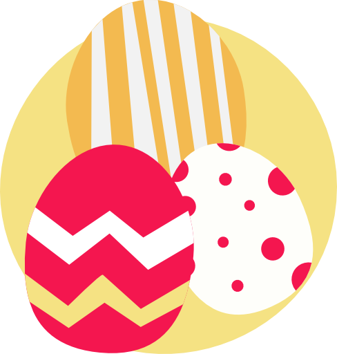 Funny Eggs Icon Free Png Icon Download (salmon, white, red, black, pink)