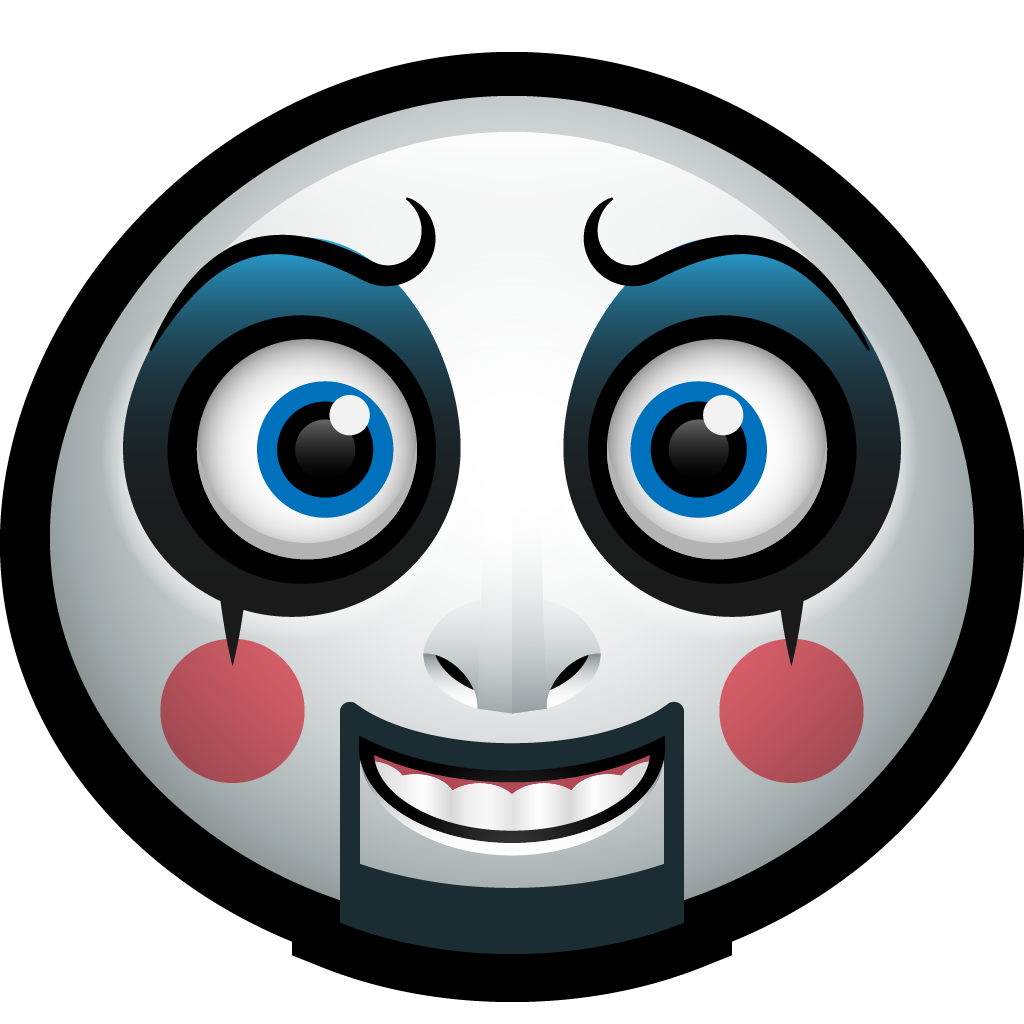 Funny Emoji Png (black, white)