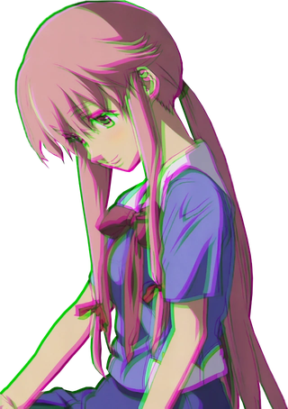 Yuno Gasai Png Transparent (black, silver)