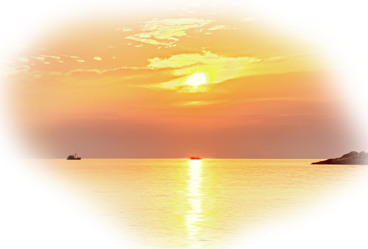 Sunrise Png File Download Free (black, pink, salmon)