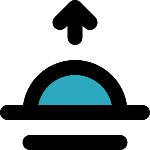 Sunset 4 Free Png Icon Download (black, teal)