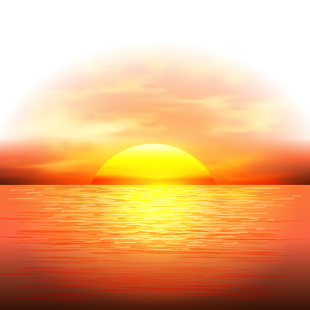 Sunset Transparent Png (maroon, black, chocolate, white)