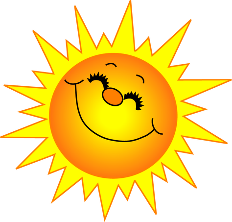 Sunshine Png Pic (yellow, black, orange)