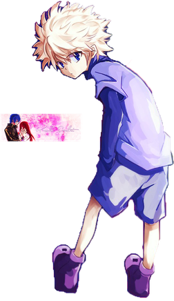 Hunter X Hunter Killua Zoldyck Png Clipart (lavender, black)