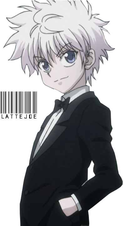 Hunter X Hunter Killua Zoldyck Png Hd (lavender, black)