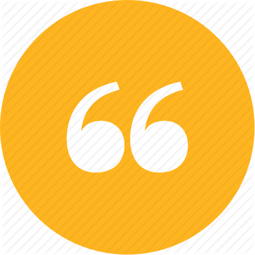 Quotation Mark Png Transparent (orange, black)