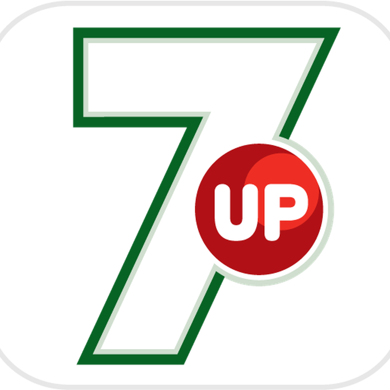 7Up Logo Png Hd Isolated (white, green, maroon, black)