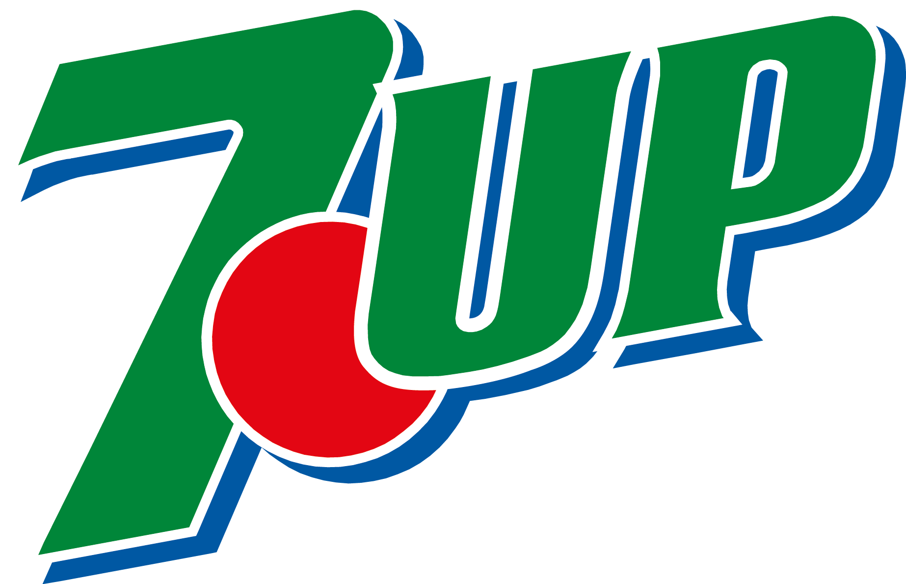 7Up Logo Png Transparent (white, green, gray, red)