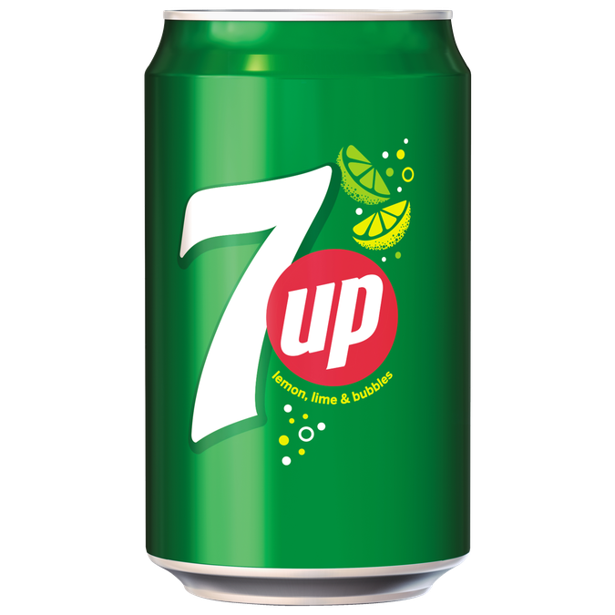 7Up Png Image (white, green, black)