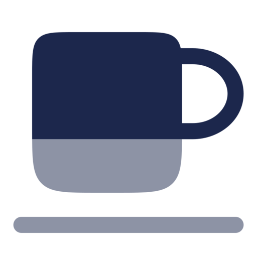 Cup Free Png Icon (navy, black)