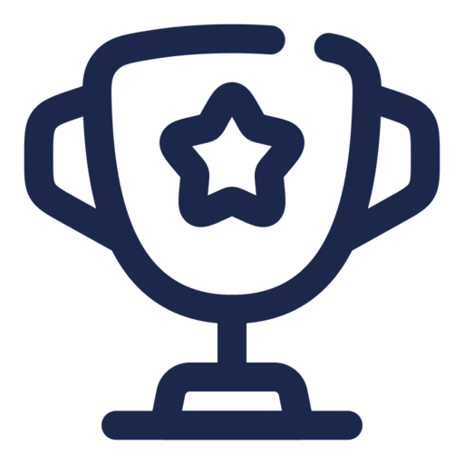 Cup Star Free Transparent Png Icon Download (navy, black)