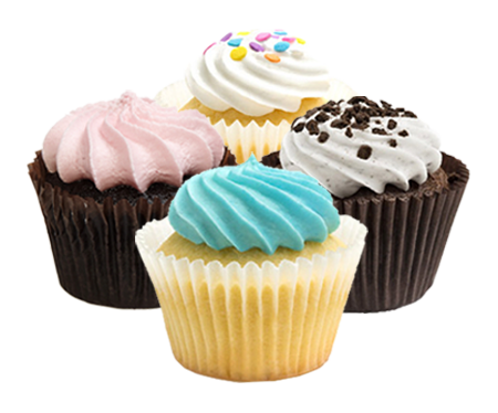 Cupcake Png Hd (black, white)