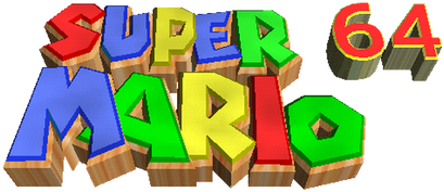 Super Mario 64 Logo Png Photo (lime, black)