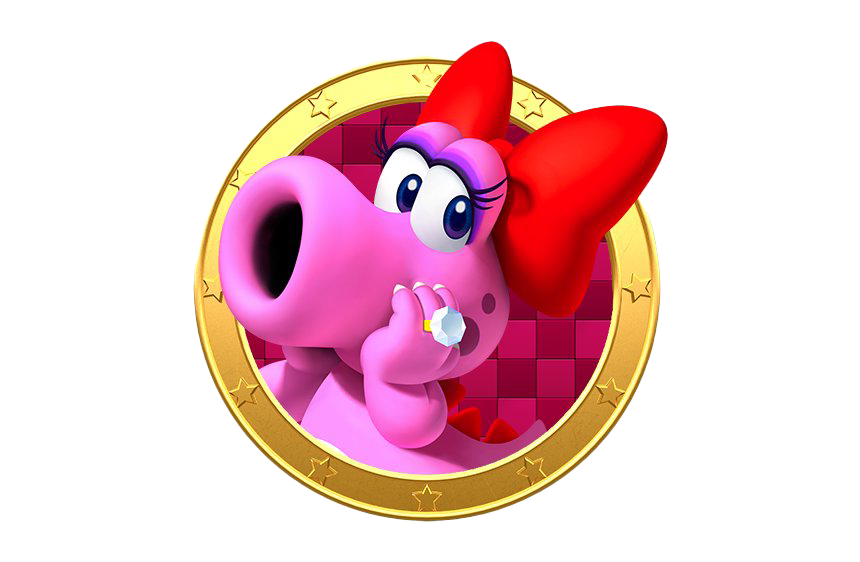 Super Mario Bros Birdo Png Clipart (beige, red, black, violet, white)