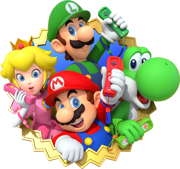 Super Mario Bros Png File (yellow, red, black, gray, white)