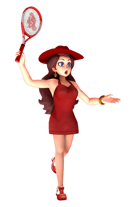 Super Mario Bros Pauline Png Photos (black, maroon)