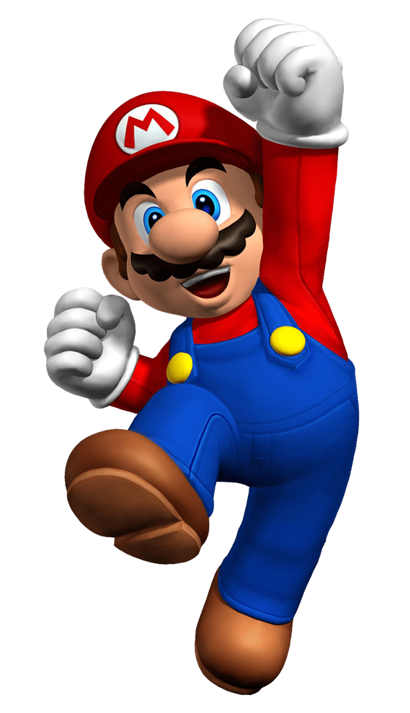 Super Mario Bros Transparent Png (navy, black, teal, white)