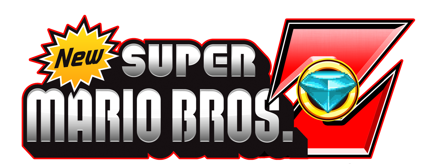 Super Mario Bros. Logo Png Pic (maroon, black, red, white)