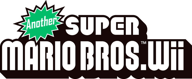 Super Mario Bros. Logo Png Transparent (black, silver, white)