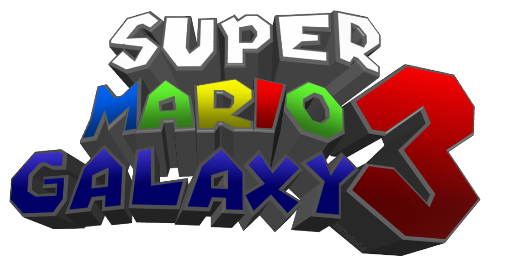 Super Mario Galaxy Logo Png Photo (indigo, black, navy, white)